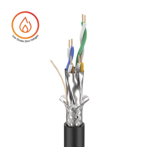 Roxtone C6ALX-LSZH/FRNC Кабель CAT6a, 4x2x0,26 мм2