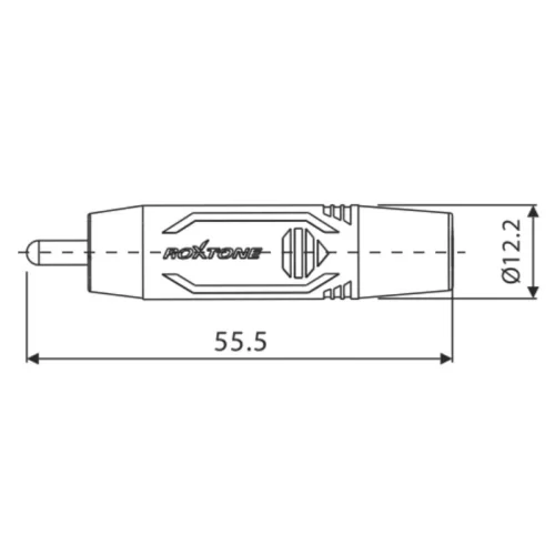 Roxtone RF2CS-NG (set) Набор из 2-х разъемов RCA