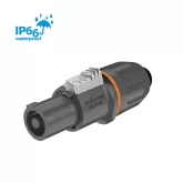 Roxtone RS4FP-WP-Orange Разъем Speakon, 4-контактный, "мама", IP66