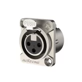 Roxtone RX3FDHD-NT Разъем XLR панельный мама 3-х контактный