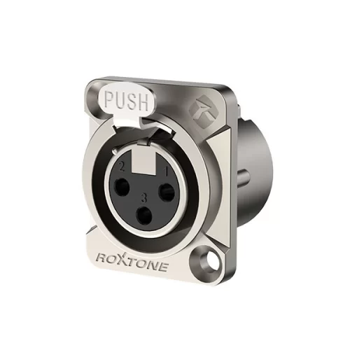Roxtone RX3FDHD-NT Разъем XLR панельный мама 3-х контактный