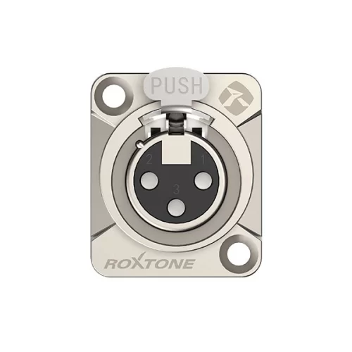 Roxtone RX3FDHD-NT Разъем XLR панельный мама 3-х контактный