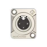 Roxtone RX3MDHD-NT Разъем XLR панельный папа 3-х контактный