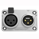 Seetronic C3F2C-W Комбинация 3-контактного гнезда XLR мама и папа