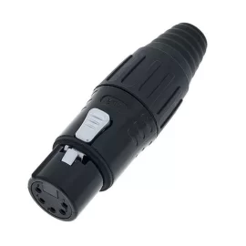 Seetronic SCSF5-BG Разъём XLR кабельный 4-пин мама