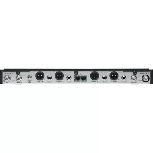 Shure SLXD4QDAN+ 4-канальный приемник, Dante