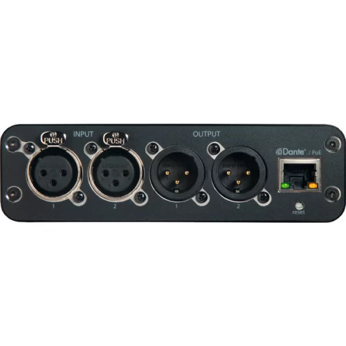 Shure ANI22-XLR Аудиоинтерфейс Dante, 2x2