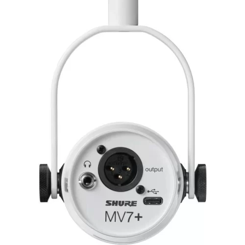 Shure MV7+-W Студийный динамический микрофон