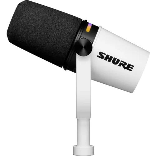 Shure MV7+-W Студийный динамический микрофон