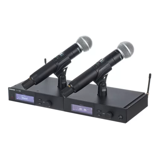 Shure SLXD24DE/B58 Радиосистема с 2 ручными микрофонами