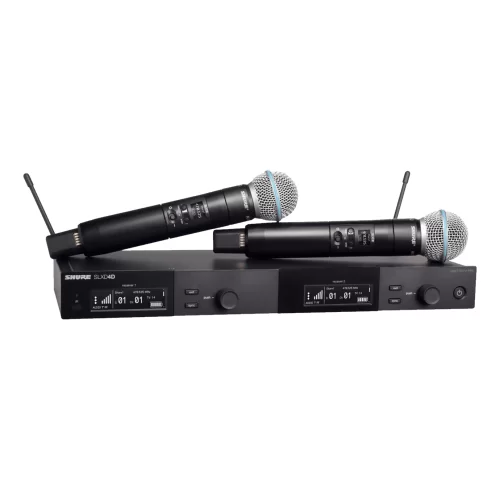 Shure SLXD24DE/B58 Радиосистема с 2 ручными микрофонами