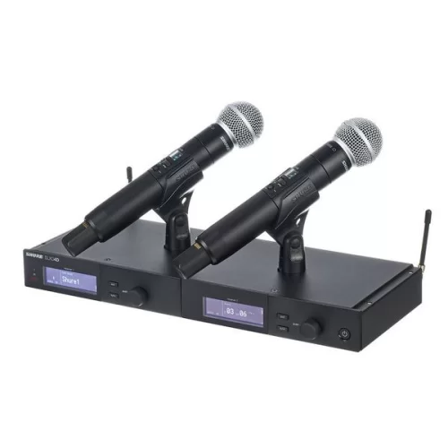 Shure SLXD24DE/SM58 Радиосистема с 2 ручными микрофонами