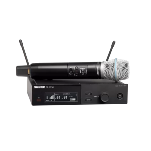 Shure SLXD24E/B87A Цифровая радиосистема с ручным передатчиком BETA87A