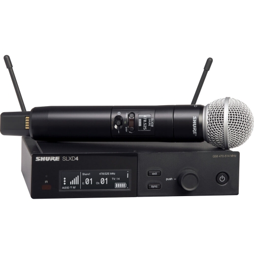 Shure SLXD24/SM58 L59 Цифровая радиосистема с ручным передатчиком SM58