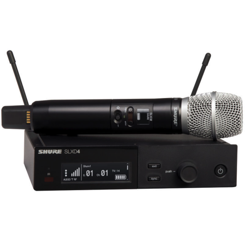 Shure SLXD24/SM86 Цифровая радиосистема с ручным передатчиком SM86