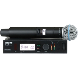 Shure ULXD24E/B87C Цифровая радиосистема с ручным микрофоном