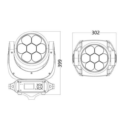 Silver Star SS646XCE PLUTO2000XE MKII Гибридный BEAM/WASH прибор