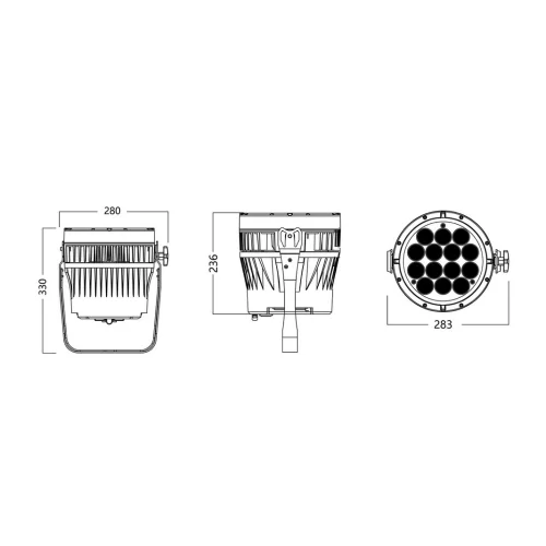 Silver Star SS342XCET SUPERSOLAR ZE/TZ OUTDOOR Светодиодный прожектор