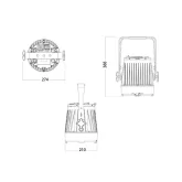 Silver Star SS354XCEM MYNOVA Светодиодный всепогодный светильник