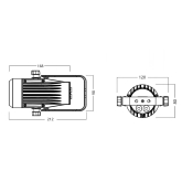 Silver Star SS373XCE APARISPOTX4 Светодиодный прожектор, 1*20 Вт., RGBW