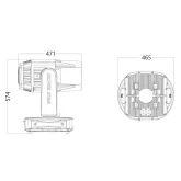 Silver Star SS676SCM NEPTUNE 400 HYBRID Вращающаяся голова Spot, Beam, 300 Вт.