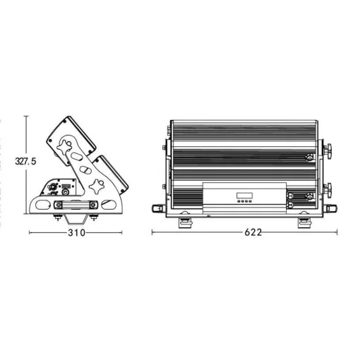 Silver Star SS809XCA MAXCYC Заливной LED светильник