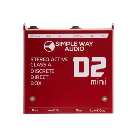 Simple Way Audio D2mini-steel 2-канальный активный дибокс