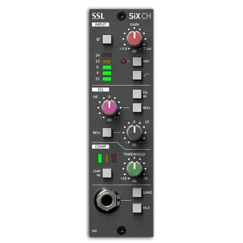 Solid State Logic 500-Series SiX Channel Предусилитель, эквалайзер, компрессор