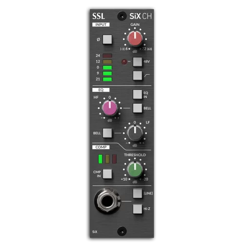 Solid State Logic 500-Series SiX Channel Предусилитель, эквалайзер, компрессор