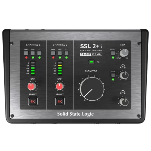 Solid State Logic SSL2+ MKII Аудиоинтерфейс USB, 2x4