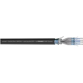 Sommer Cable 100-0101-08F Многоканальный симметричный аудиокабель (мультикор), 8х2х0.22 мм2