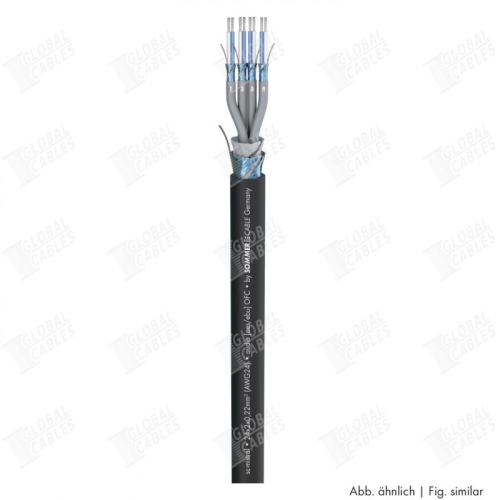 Sommer Cable 100-0101-12F Кабель мультикорный, 12х2х0.22 мм2