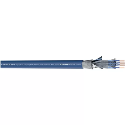 Sommer Cable 100-0302-04 Кабель мультикорный, 4х2х0.25 мм2