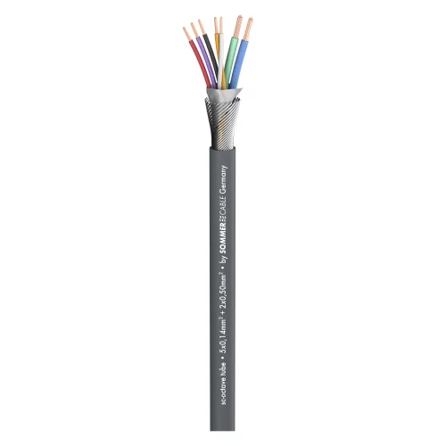 Sommer Cable 200-0186 Кабель для ламповых микрофонов, 7-жильный, 2х0,50