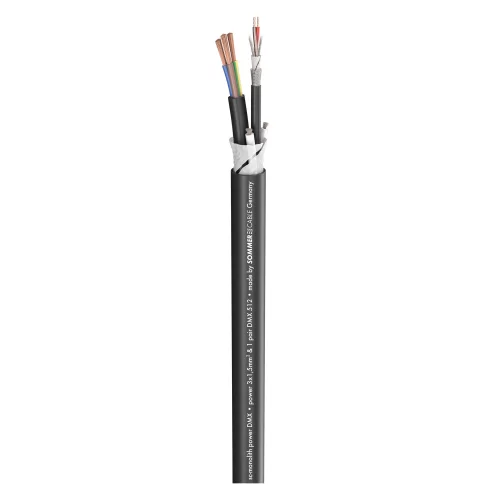 Sommer Cable 500-0051-1 Комбинированный кабель AES/EBU, DMX, 3х1,5+2х0,25