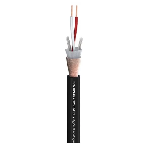 Sommer Cable DMX SC-BINARY 225 AES/EBU Soft-H-TPE (510-0051) Кабель для цифровых аудио сигналов AES/EBU, 2х0,25мм2