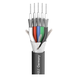 Sommer Cable 600-0251-05 Пятикоаксиальный видеомультикор, 5х0,32