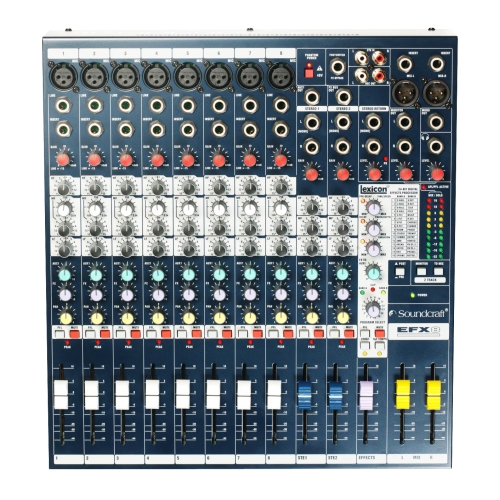 Soundcraft EFX8 10-канальный аналоговый микшер