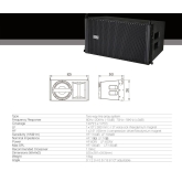 Soundking G110 Пассивный элемент ЛМ, 480 Вт., 10"+3"