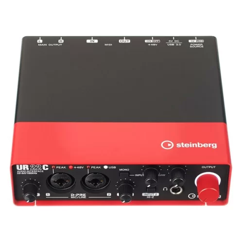 Steinberg UR22C Red Recording Pack Комплект для звукозаписи
