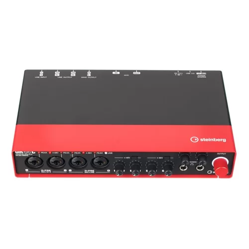 Steinberg UR44C Red Аудиоинтерфейс USB, 4x4