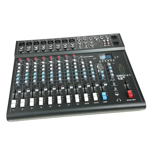 Studiomaster Club XS12+ Микшерный пульт, DSP, MP3, Bluetooth