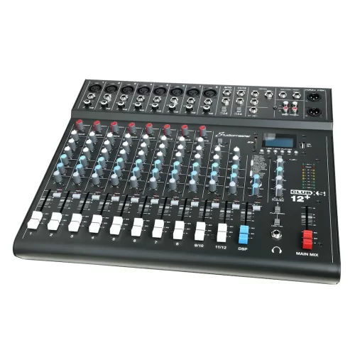 Studiomaster Club XS12+ Микшерный пульт, DSP, MP3, Bluetooth