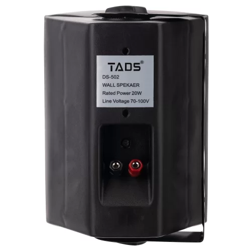 TADS DS-502-BLACK Настенный громкоговоритель, 20 Вт., 5"