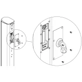 Tannoy VLS 7 EN54 Звуковая колонна,IP65, 7x3,5 дюймов,150/75/37,5/19Вт