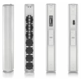 Tannoy VLS 15 EN54-WH Пассивная звуковая колонна, 150 Вт. - 12 Ом., 150/75/37,5/19 Вт. - 70/100 В, 7x3,5"+8x1", IP65