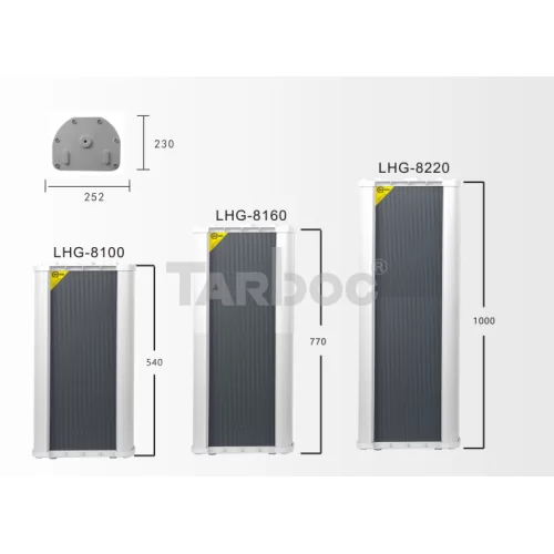 Tarboc LHG-8100 Всепогодная звуковая колонна, 100 Вт., 1х8"