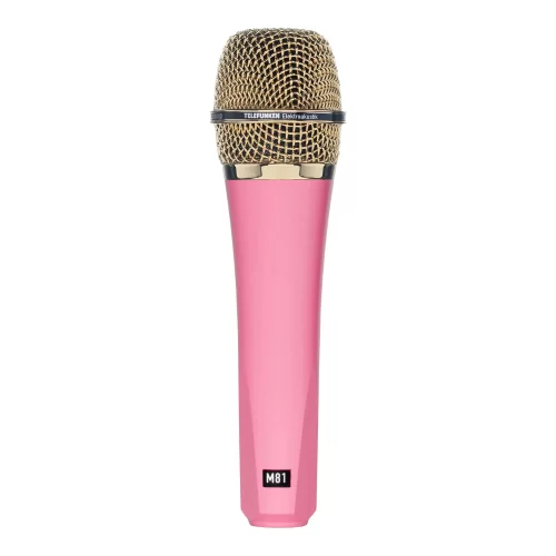 Telefunken M81 Pink Gold Динамический суперкардиоидный микрофон