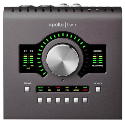 Universal Audio Apollo Twin MKII Duo Heritage Аудиоинтерфейс Thunderbolt, 10х6