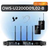 Октава OWS-U2200D01L02-B Цифровая радиосистема с головным и петличным микрофонами